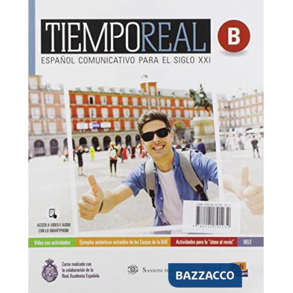 TIEMPO REAL B: LIBRO + DELE + CD + HUB