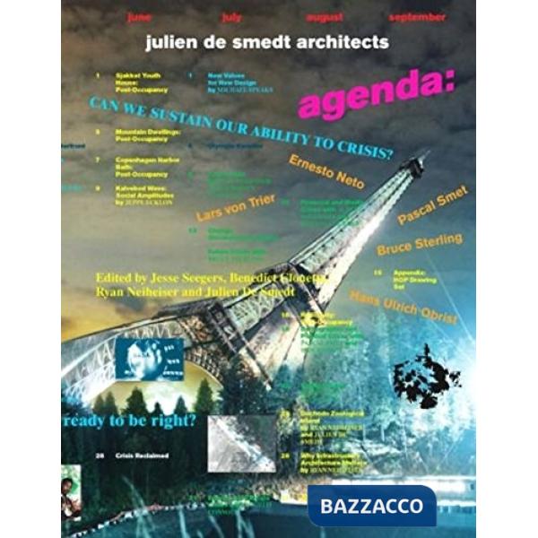 Agenda. JDS architects. Can we sustain our ability to crisis? Ediz. illustrata