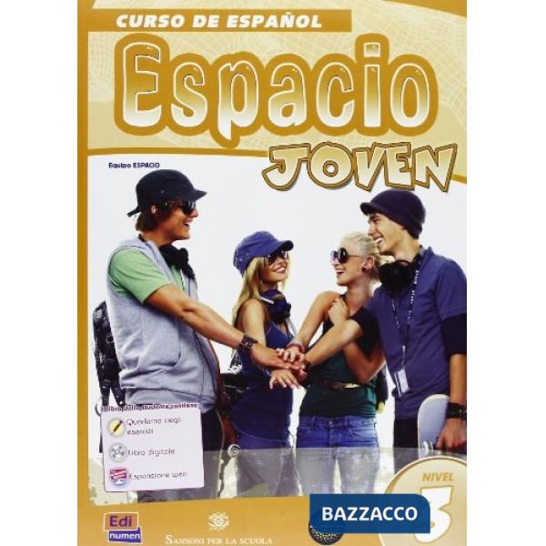 ESPACIO JOVEN 3 VOLUME + CDROM + FASCICOLO
