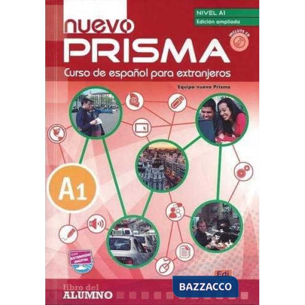NUEVO PRISMA A1 AMPLIADO - LIBRO DEL ALUMNO + CD