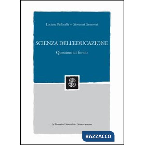 SCIENZA DELL'EDUCAZIONE