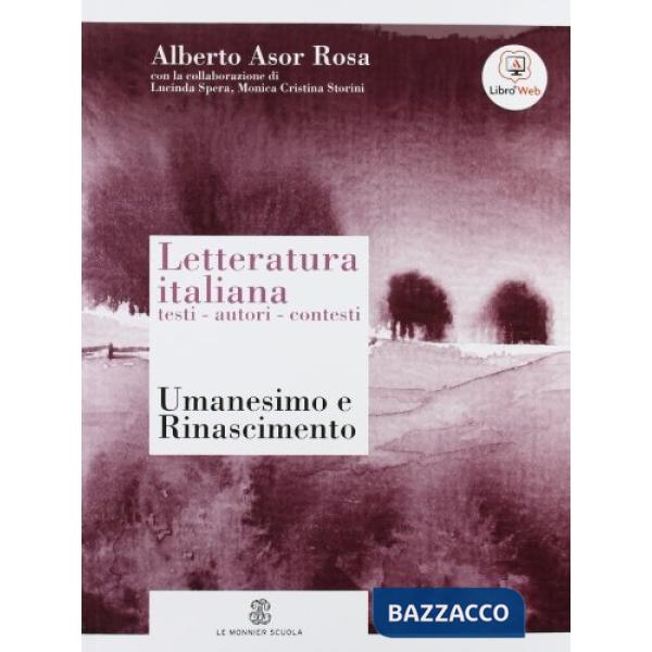 LETTERATURA ITALIANA 2 TESTI AUTORI CONTESTI