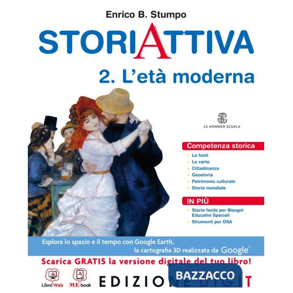 STORIA ATTIVA VOL 2 + ME BOOK + CONT.DIGIT.