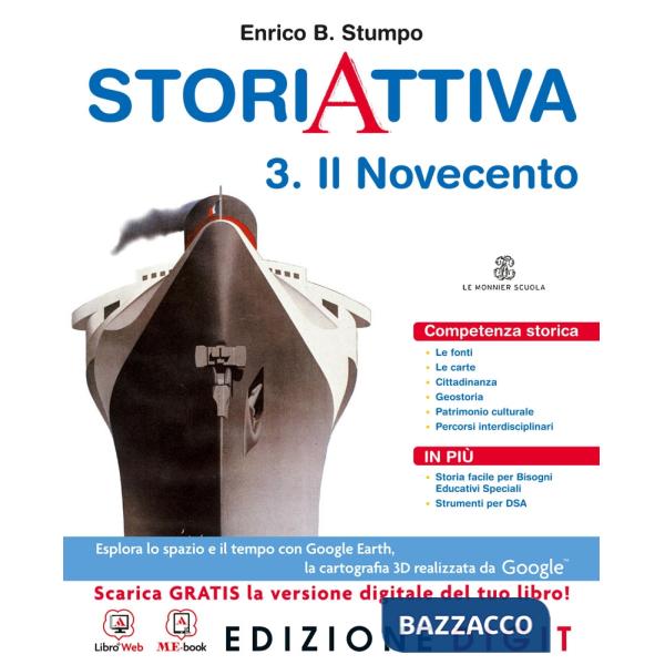 STORIA ATTIVA VOL 3 + ME BOOK + CONT.DIGIT.
