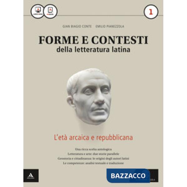 LETTERATURA LATINA FORME TESTI CONTESTI 1