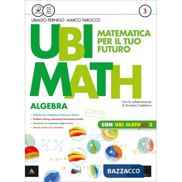 UBI MATH MATEMATICA PER IL FUTURO MB + CONT.DIGIT.