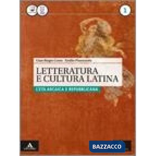 LETTERATURA E CULTURA LATINA M B + CONT.DIGIT.