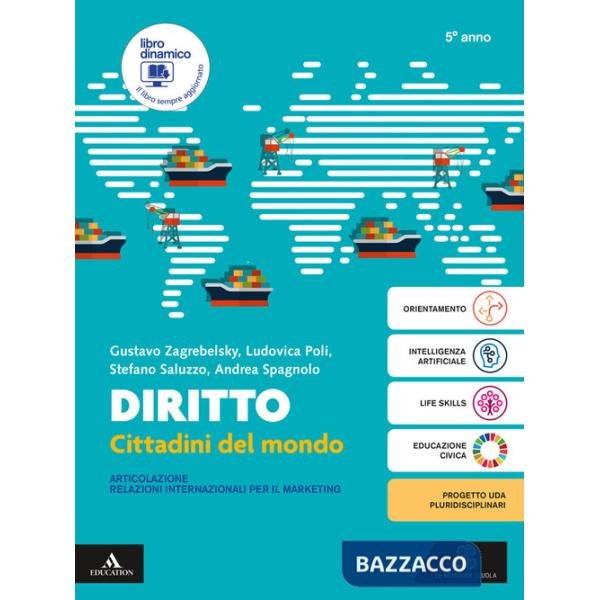DIRITTO - CITTADINI DEL MONDO VOLUME PER IL 5 ANNO