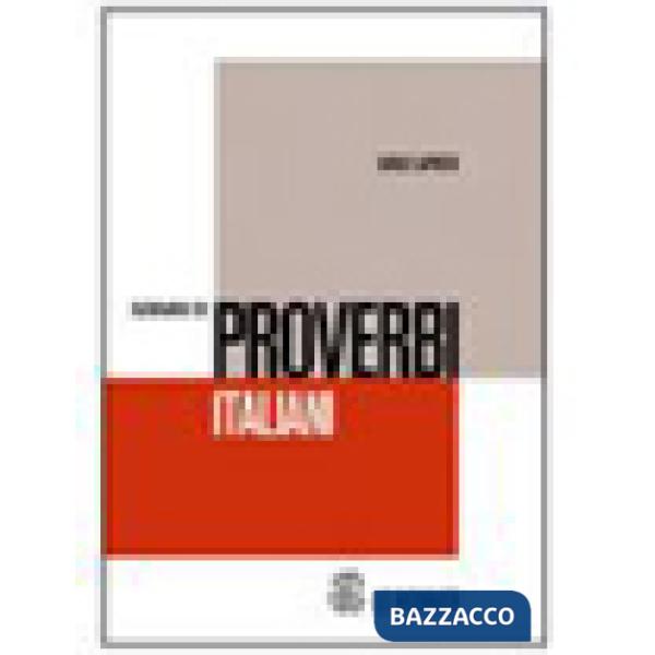 DIZIONARIO PROVERBI