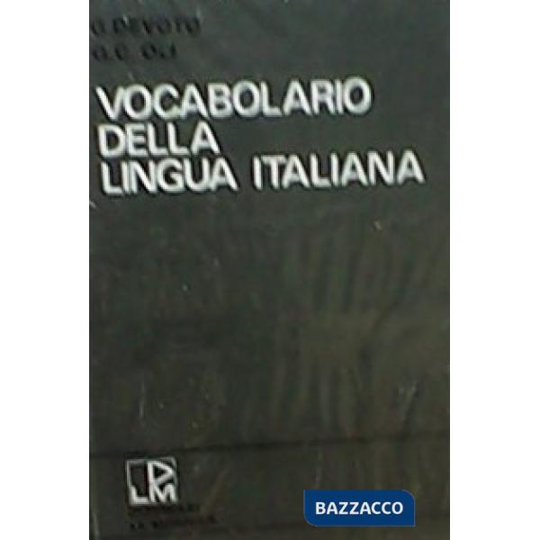VOCABOLARIO DELLA LINGUA ITALIANA