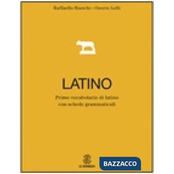 PRIMO DIZIONARIO DI LATINO