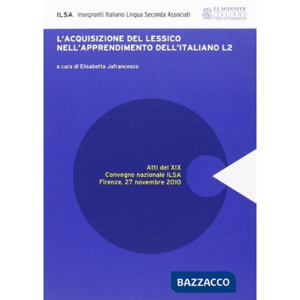 L'ACQUISIZIONE DEL LESSICO