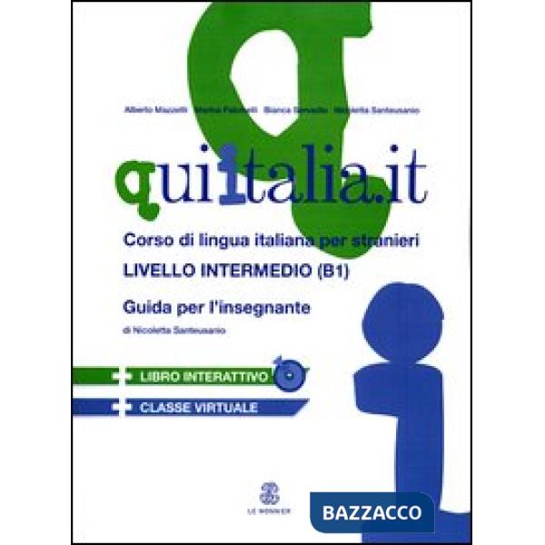 QUI ITALIA. IT B1 GU + DVDROM + CDA