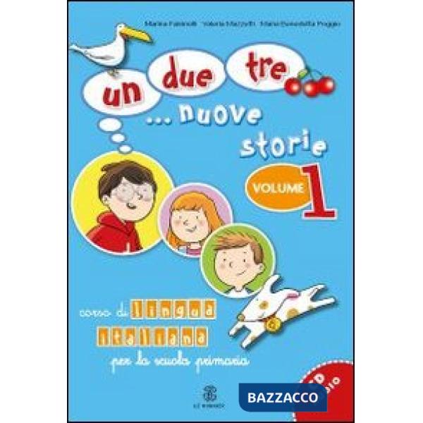 1, 2, 3 NUOVE STORIE 1 + CD AUDIO