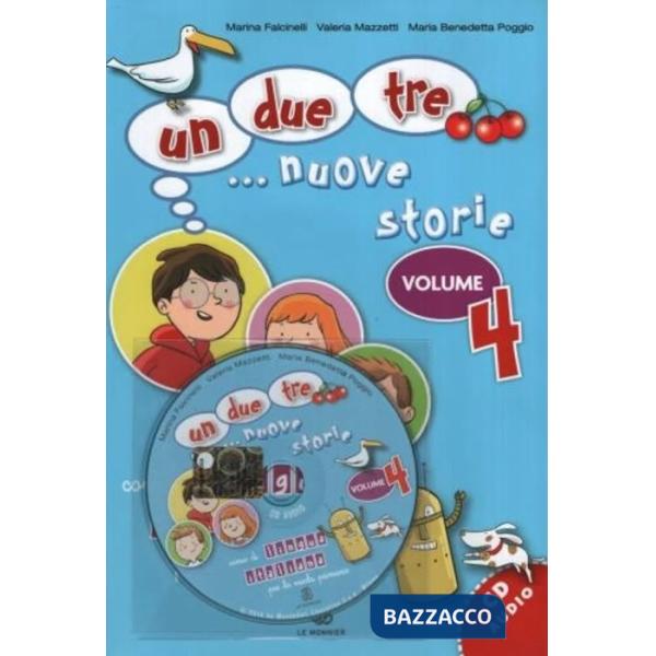 1, 2, 3 NUOVE STORIE 4 + CD AUDIO