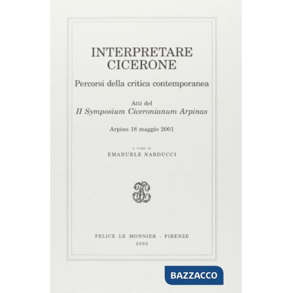 INTERPRETARE CICERONE