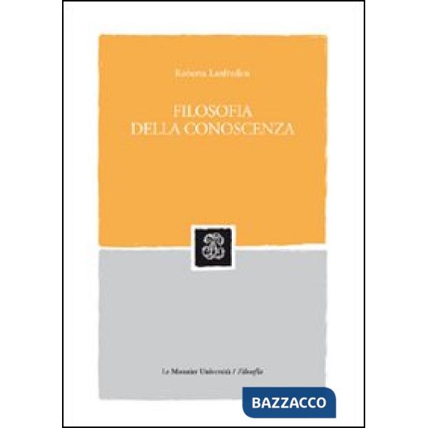 FILOSOFIA DELLA CONOSCENZA