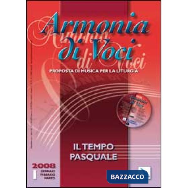 Armonia di voci (2008). Con CD Audio. Vol. 1: Il tempo pasquale