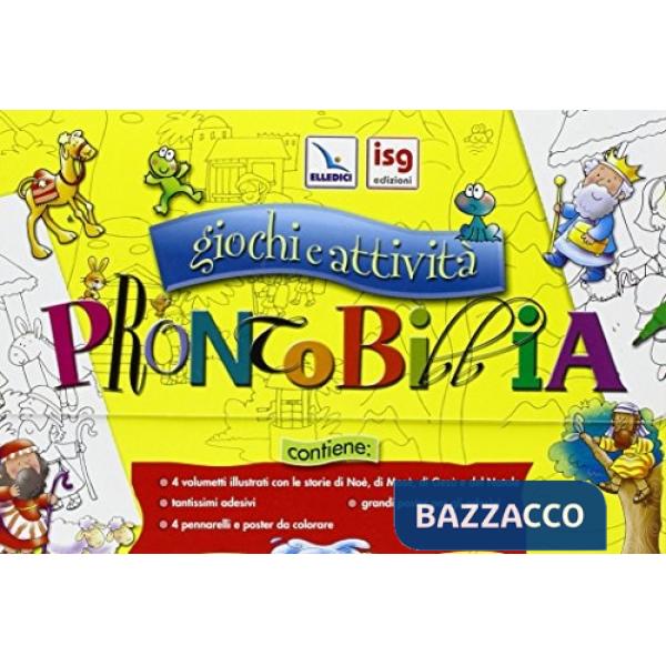 Pronto Bibbia. Giochi e attività. Ediz. illustrata