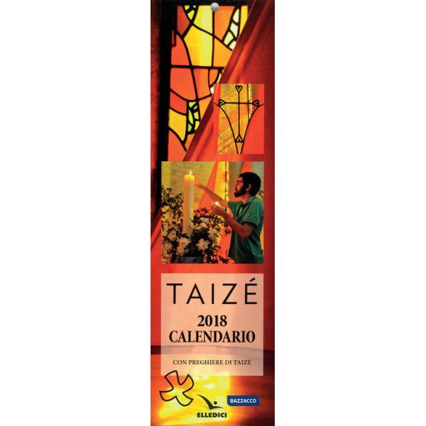 Taizé. Calendario segnalibro 2018