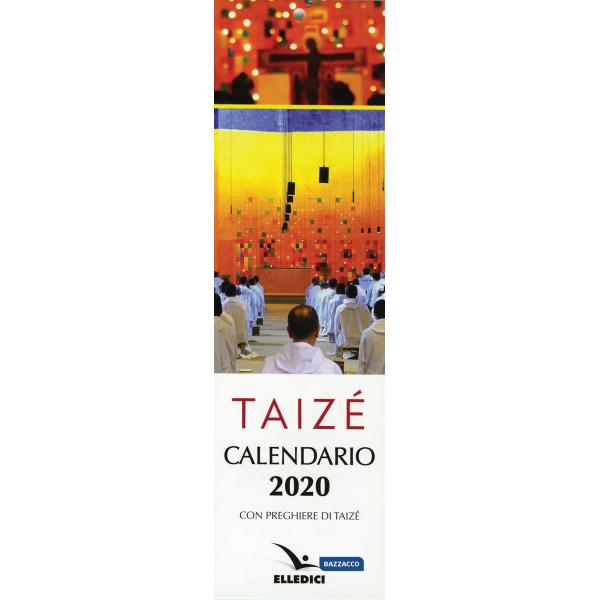Taizé. Calendario segnalibro 2020