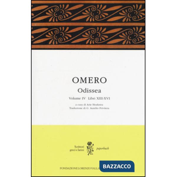 Odissea. Testo greco a fronte. Vol. 4: Libri XIII-XVI.