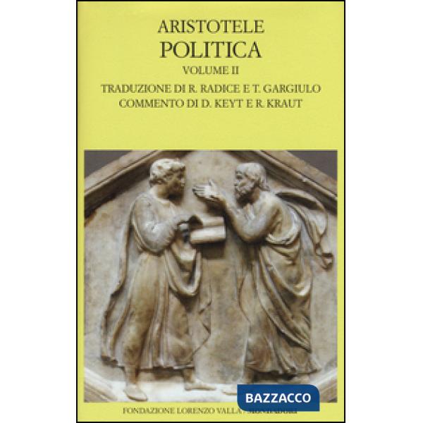 Politica. Testo greco a fronte. Vol. 2: Libri V-VIII.