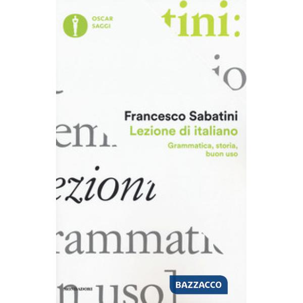 Lezione di italiano. Grammatica, storia, buon uso