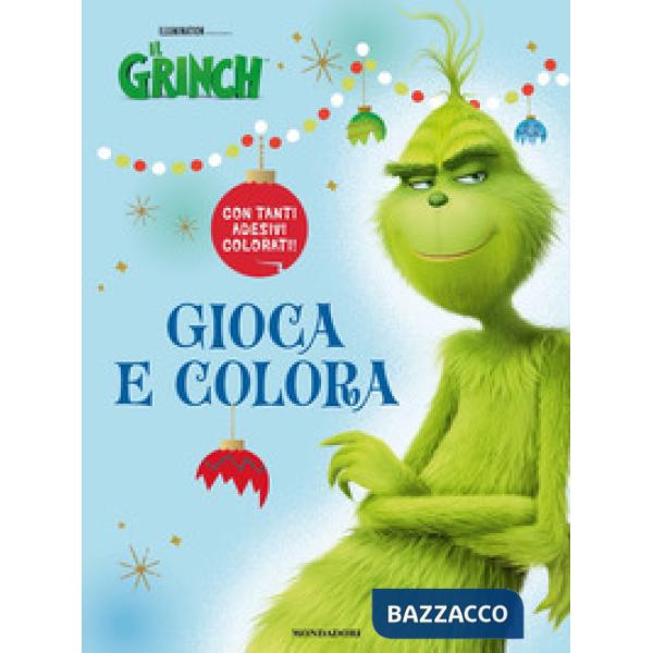 Gioca e colora. Il Grinch. Con adesivi. Ediz. a colori