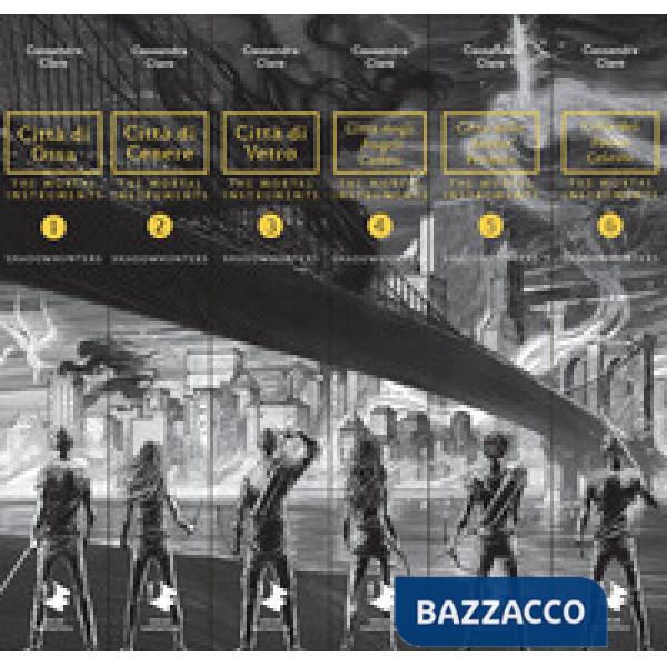 Shadowhunters. The mortal instruments: Città di ossa-Città di cenere-Città di vetro-Città degli angeli caduti-Città delle anime 