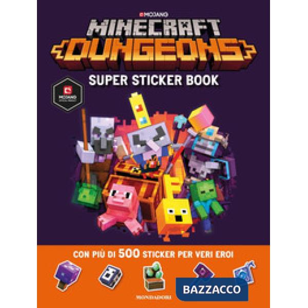 Minecraft Dungeons. Super sticker book