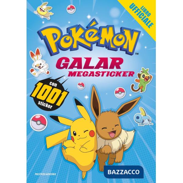 Pokémon. Galar megasticker. Con 1001 sticker. Ediz. a colori