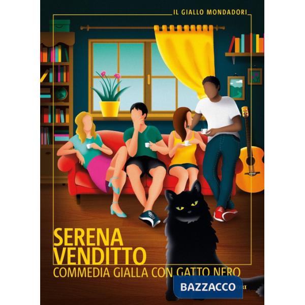Commedia gialla con gatto nero