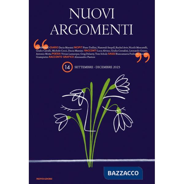 Nuovi Argomenti (2023). Vol. 3