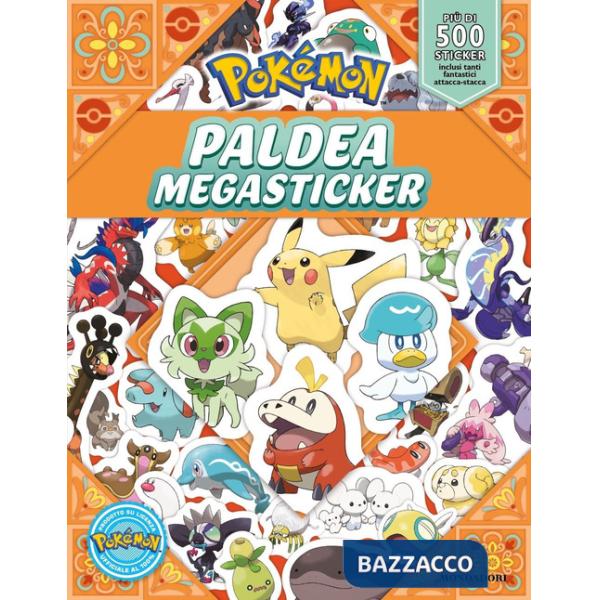 Pokémon. Paldea megasticker. Ediz. illustrata