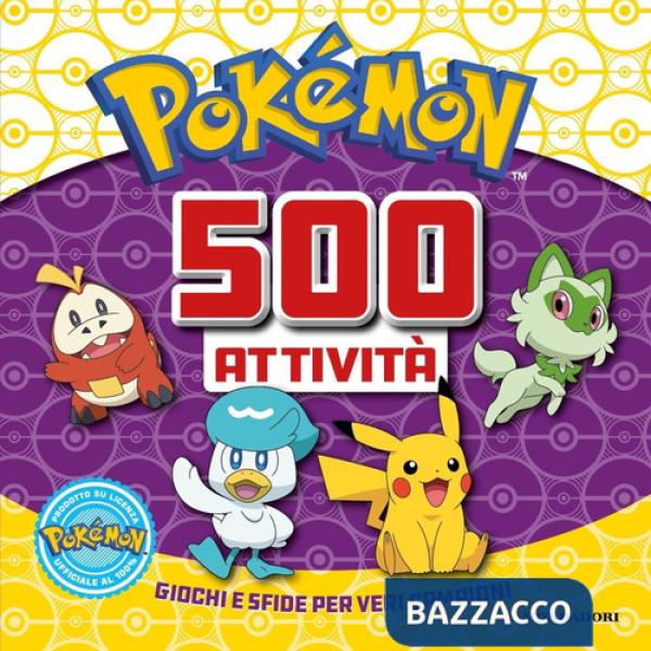 Pokémon. 500 attività. Ediz. a colori