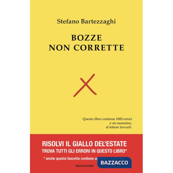 Bozze non corrette