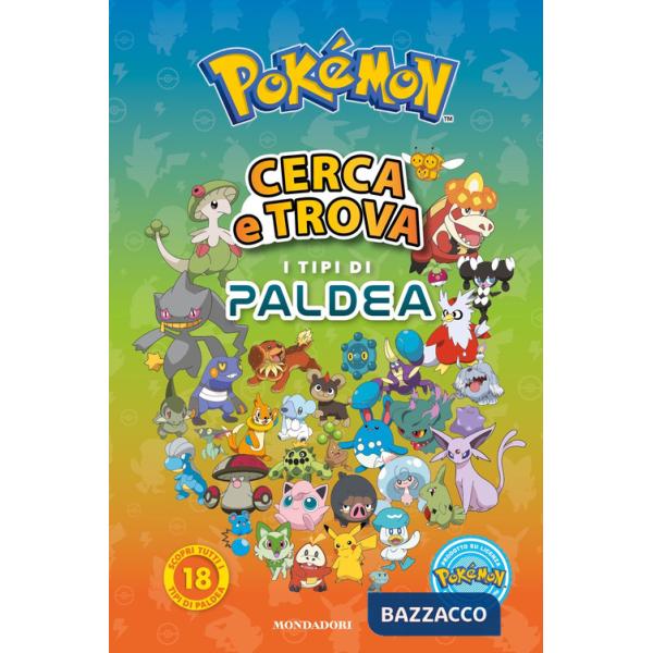 Pokémon. Cerca e trova i tipi di Paldea