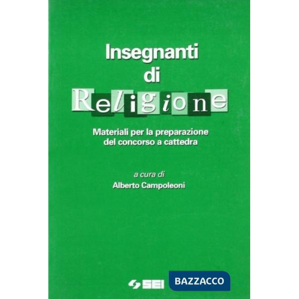 INSEGNANTI DI RELIGIONE MAT. PREPARAZIONE CONCORSO
