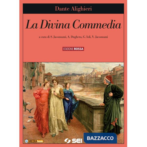 ALIGHIERI-DIVINA COM. ROSSA