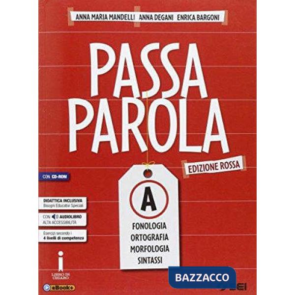 PASSAPAROLA SEMIPACK EDIZIONE ROSSA A + CD + TEST