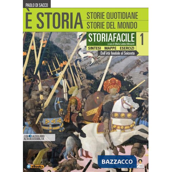 E' STORIA ED. ROSSA-STORIAFACILE 1 + EBOOK