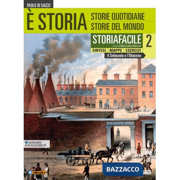 E' STORIA ED. ROSSA-STORIAFACILE 2 + EBOOK