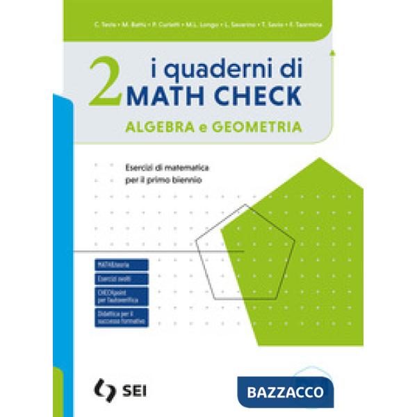 I QUADERNI DI MATH CHECK VOLUME 2