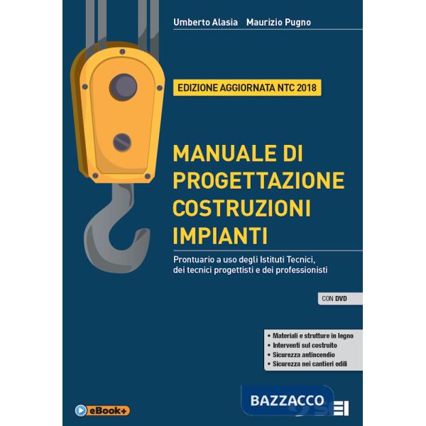 MANUALE DI PROGETT. COSTRUZIONI IMPIANTI + DVD- ED. AGG. NTC 2018 - PR
