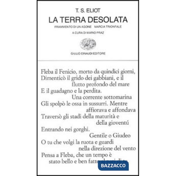 Terra desolata-Frammento di un agone-Marcia trionfale (La)