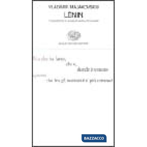 Lenin. Testo russo a fronte