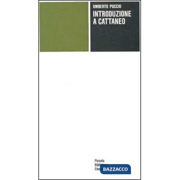 Introduzione a Cattaneo