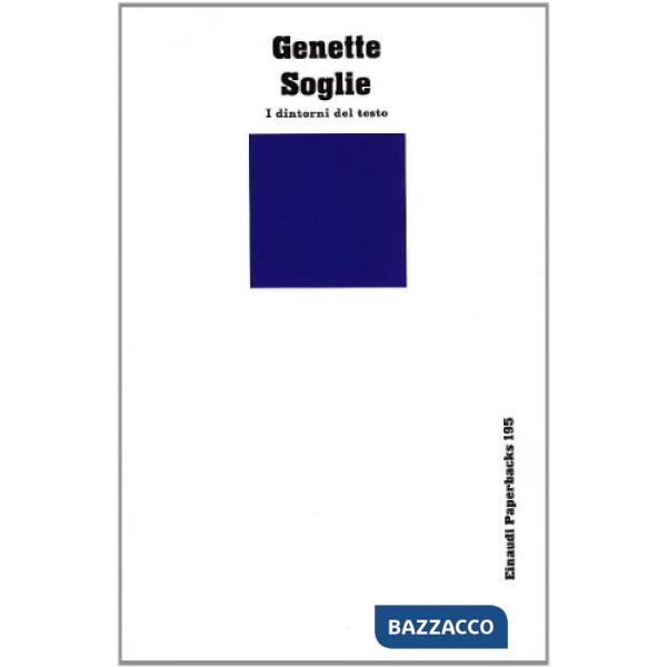 Soglie. I dintorni del testo
