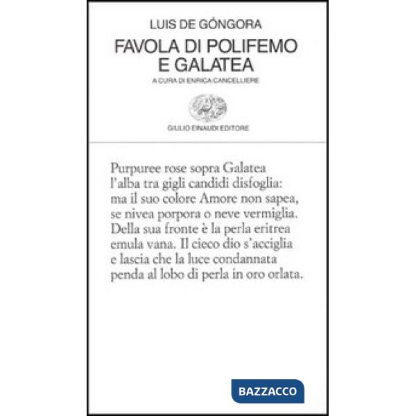 Favola di Polifemo e Galatea